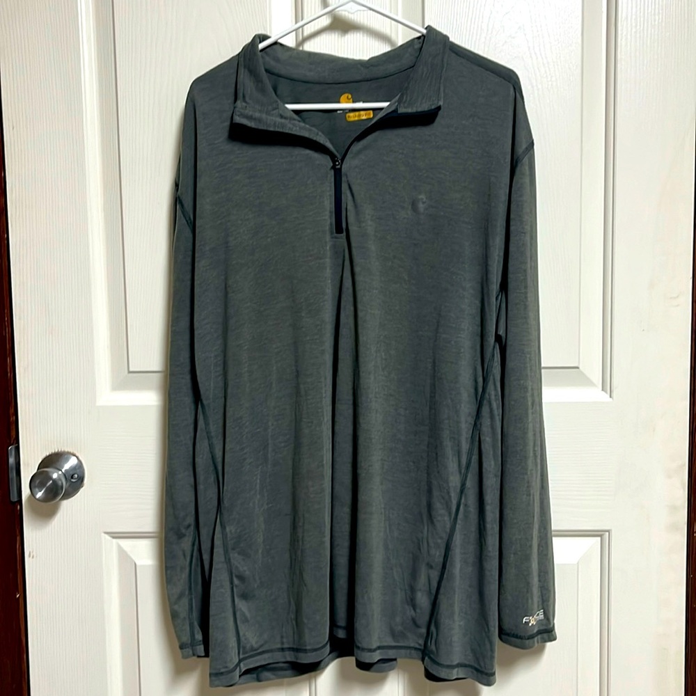 Carhartt Force Men’s Long Sleeve Pull Over Shirt Size 2XLarge